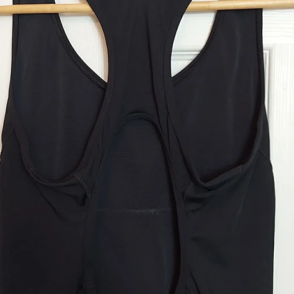 Aurique Racerback Black One-Piece Swimsuit Sz XL